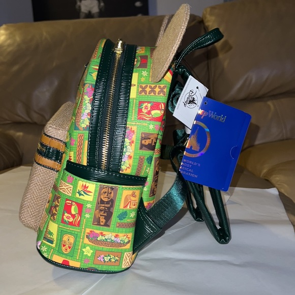 Disney Mickey Mouse The Main Attraction Backpack Loungefly Enchanted Tiki Room